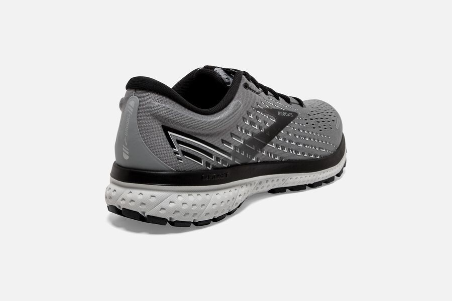 Brooks Ghost 13 Road Loopschoenen Heren - Grijs/Zwart - 927534EJH